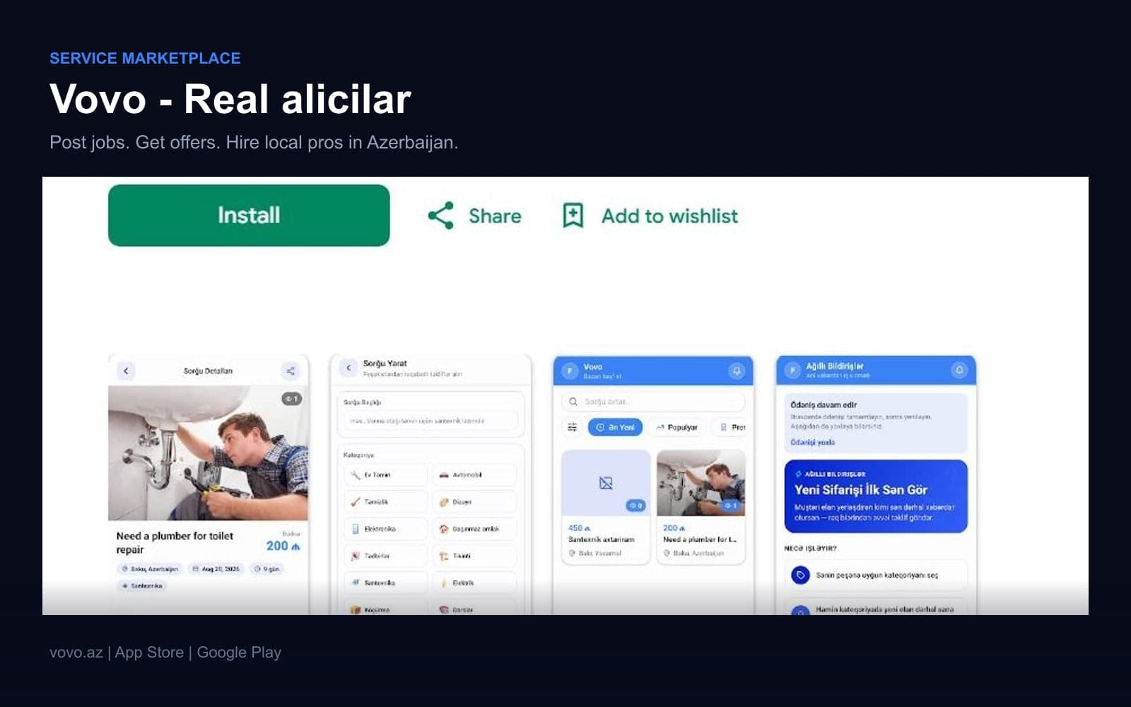Vovo — Real alıcılar